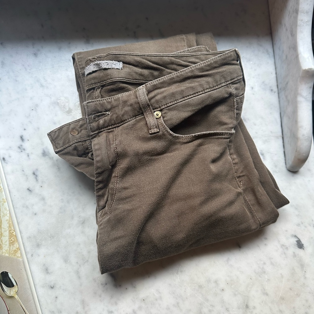 VINCE -Army Green skinny jeans